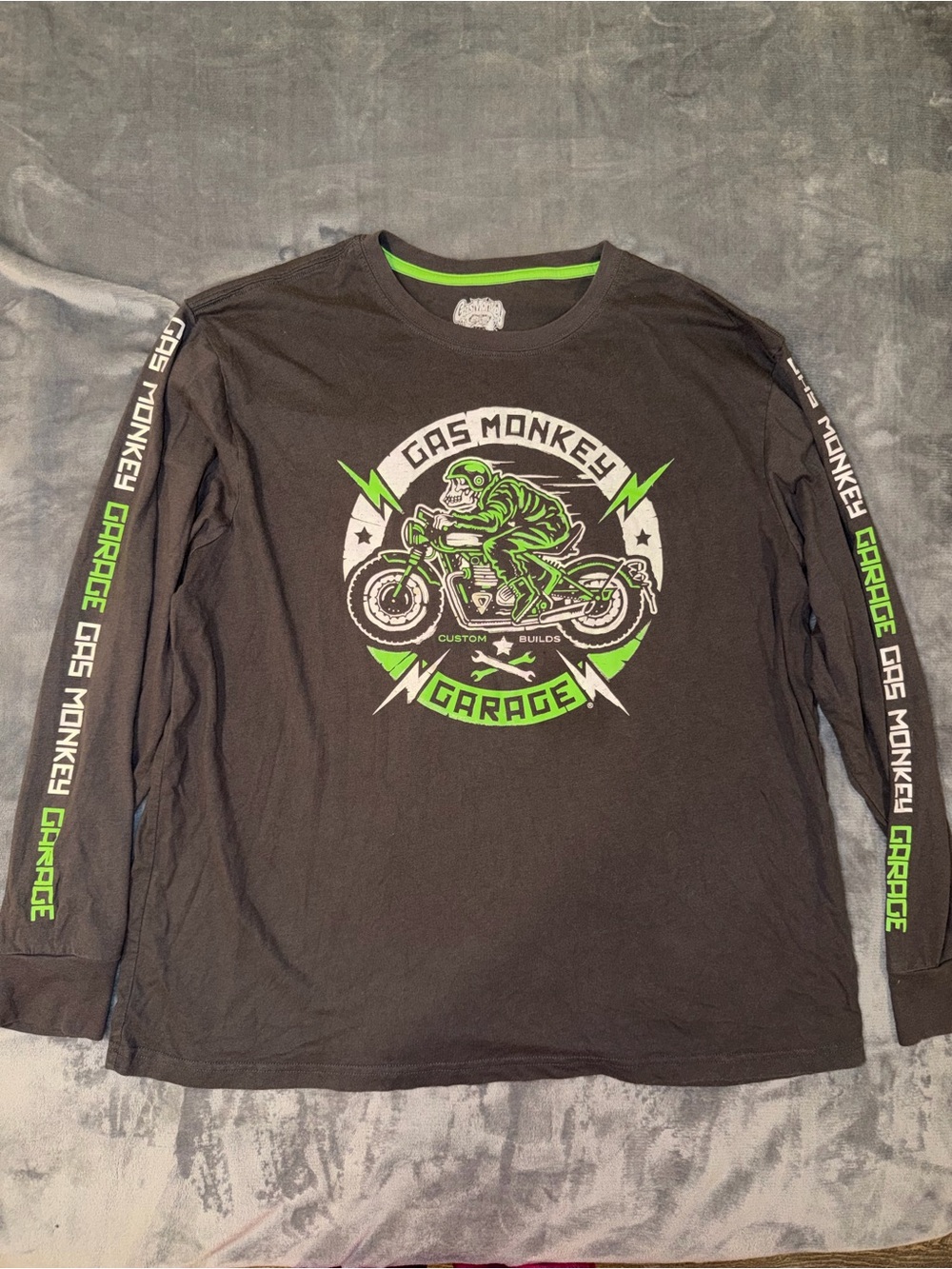 Gas Monkey Garage Long-Sleeve Graphic Tee